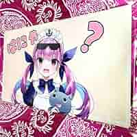 ホロライブ 湊あくあ あくあ はにゃ？ 白詰草 プレイマット Amazon.co.jp: ホロライブ 湊あくあ あくあ はにゃ？ 白詰草